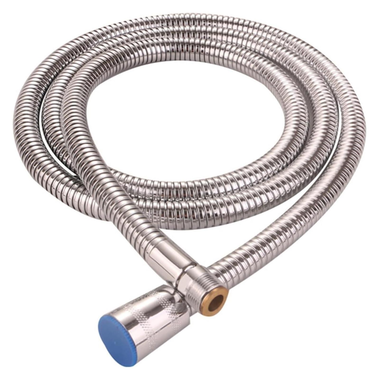 Gkirqvpe 150Cm Shower Hose, Flexible Stainless Steel Shower Hose 1.5M Dn15