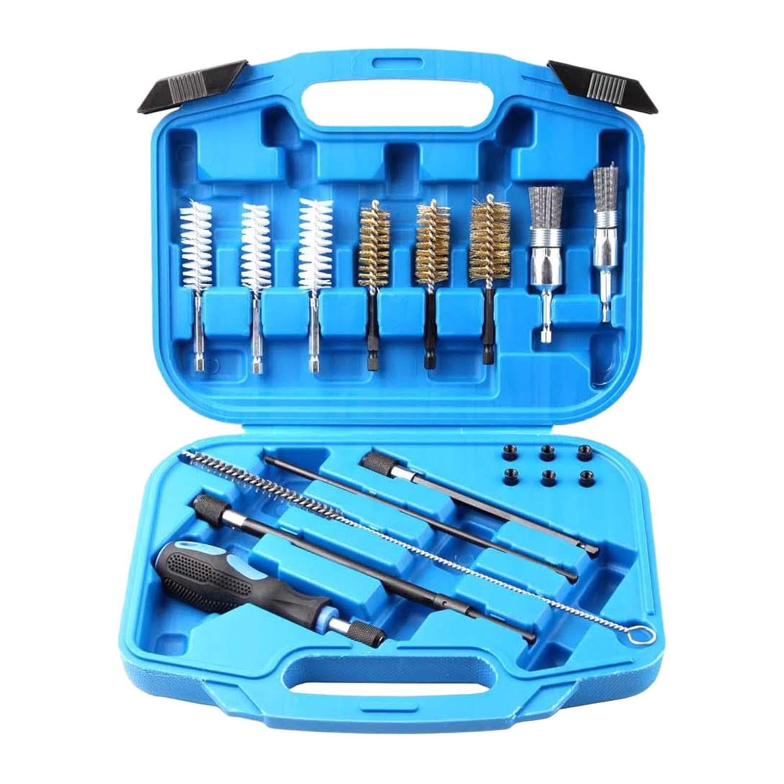 PIXZCSA Premium Vehicle Cleaning Brush Set Engineered for Precision Cleaning of Various Auto Parts and Surfaces with Ease Base Tool Set for Vehicles
