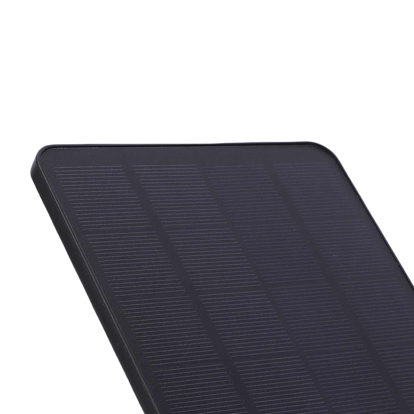 Caricatore a Pannello Solare 10W IP65 Montaggio a Parete 360 Gradi | ABS, Silicio Monocristallino, Alimentatore per Campanello da Esterno, IP65 Resistente Alla Pioggia, Cavo da 9,8 Piedi,