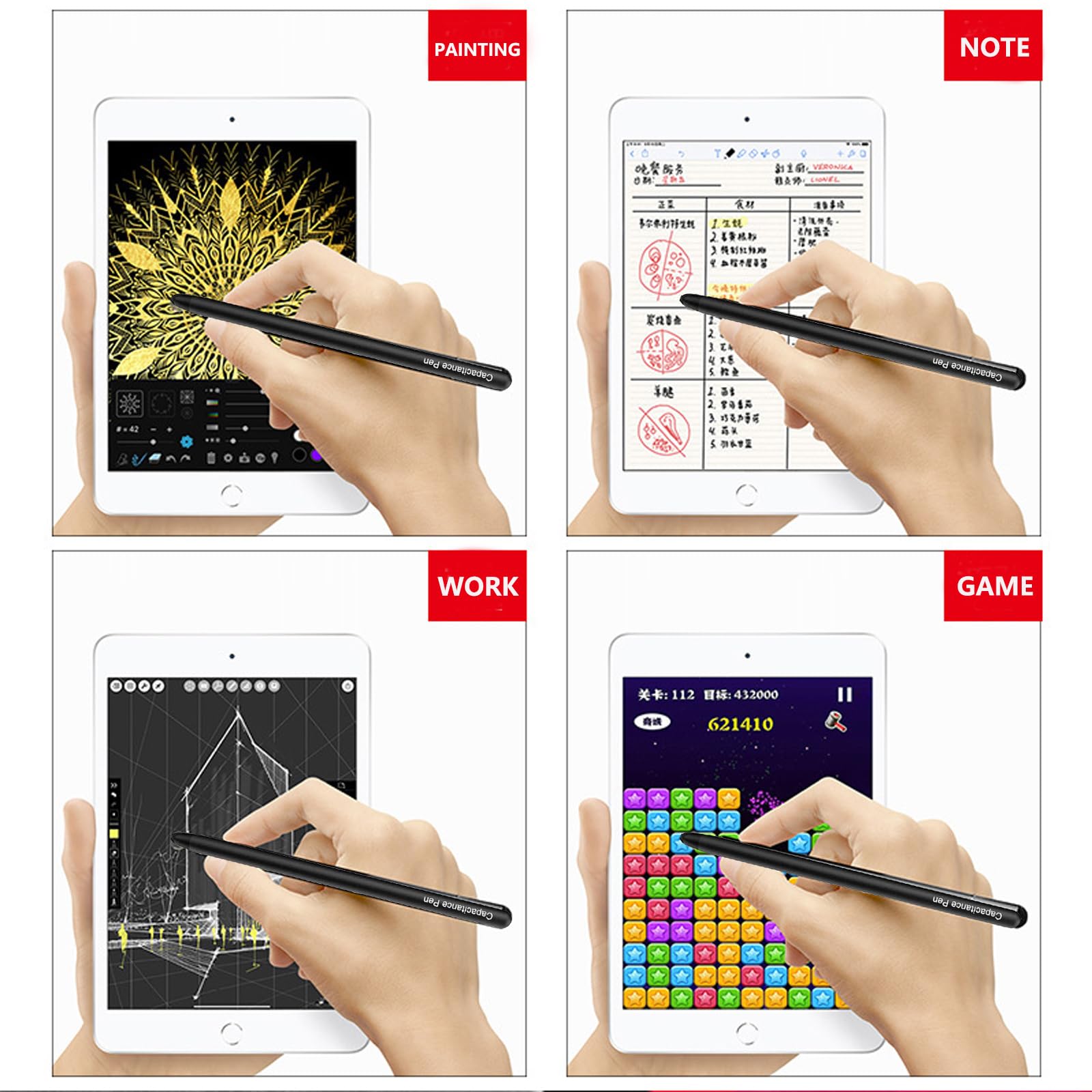 Amazon.co.jp: タッチスクリーン用スタイラスペン、Galaxy Tab