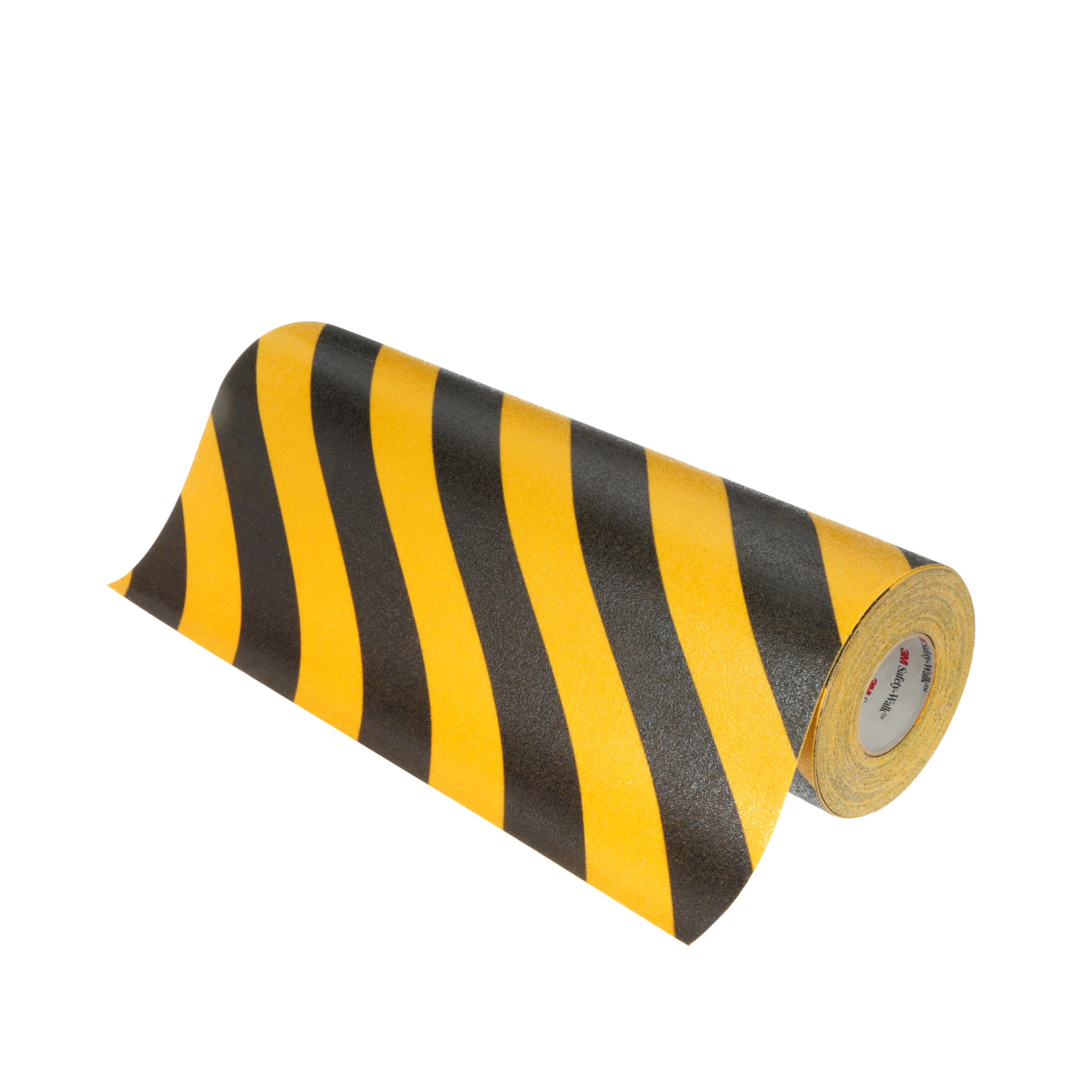 Safety-Walk 3M Slip-Resistant General Purpose Tapes and Treads 613, Black/Yellow Stripe, 609.6 mm x 18.3 m| 1/case | for light to heavy shoe-traffic areas