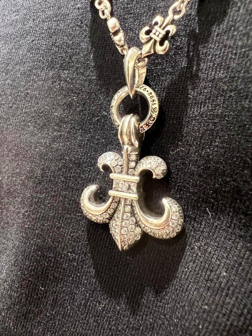 刻印入りクロス＆クロスチェーンセット表面・裏面デザイン違い CSC0014