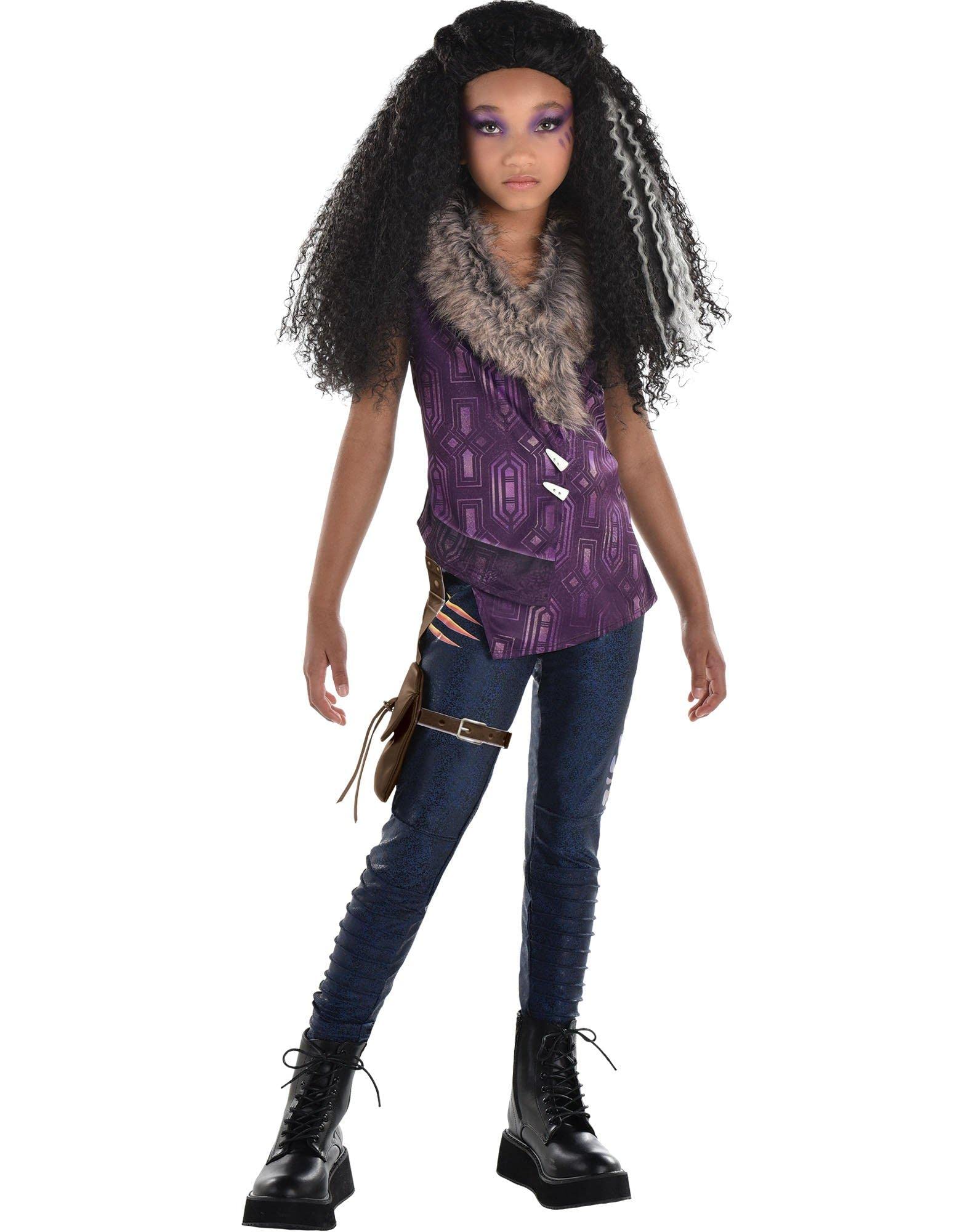 Party City Zombies 3 Willa Costume, Girl, Includes Vest, Pants, and Holster, Medium (8-10)