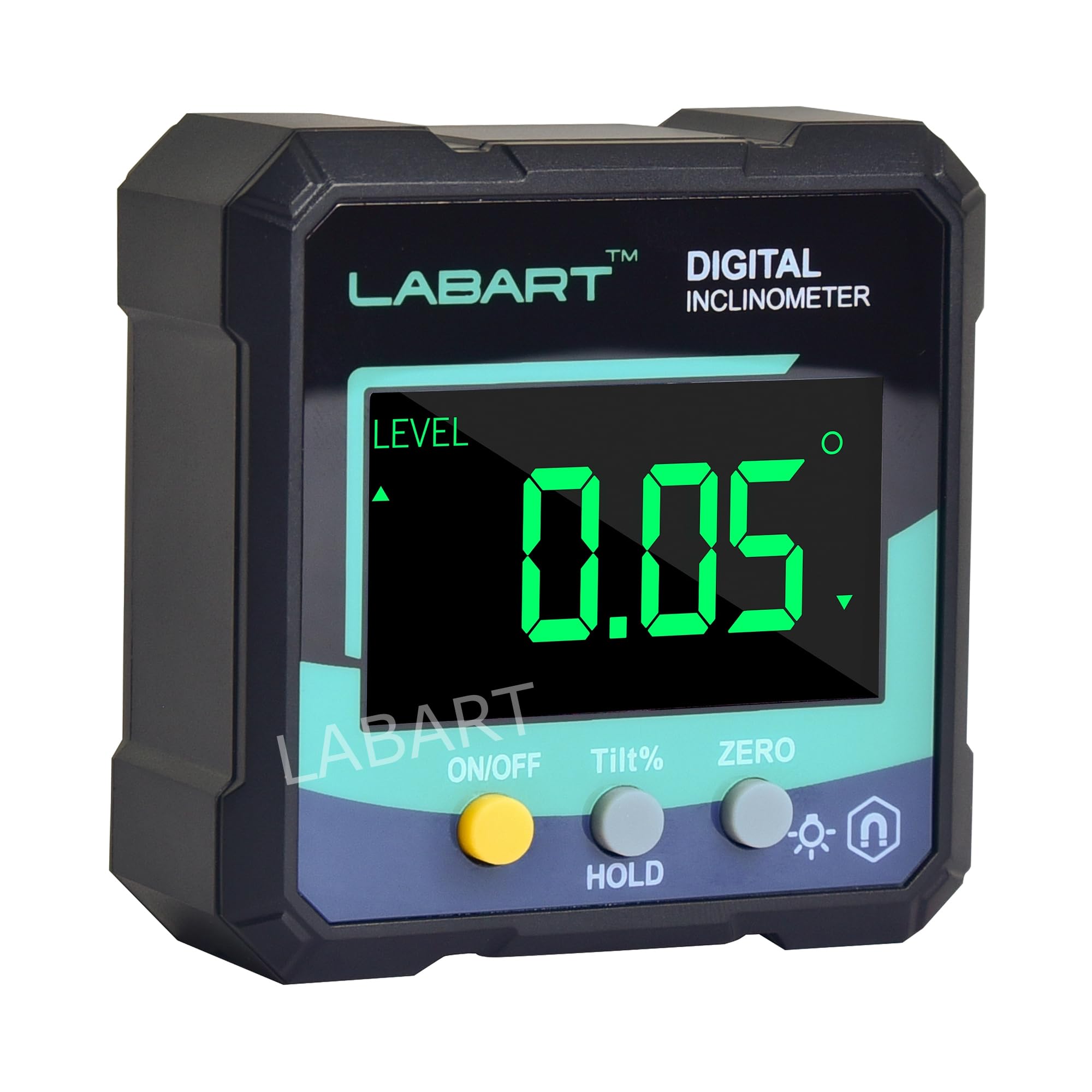 Sponsored Ad - LABART Mini Digital Protractor with Magnetic Base Inclinometer Compact Angle Finder Portable Angular Measurer Digital Meter