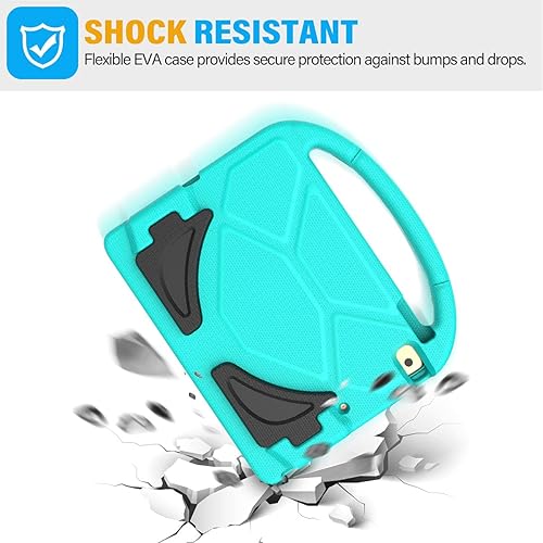 Miniatura 7 de SUPLIK Funda infantil para iPad de 56 generación (9.7 pulgadas, 20172018), iPad Air 21 y Pro 9.7 con protector de pantalla, funda protectora
