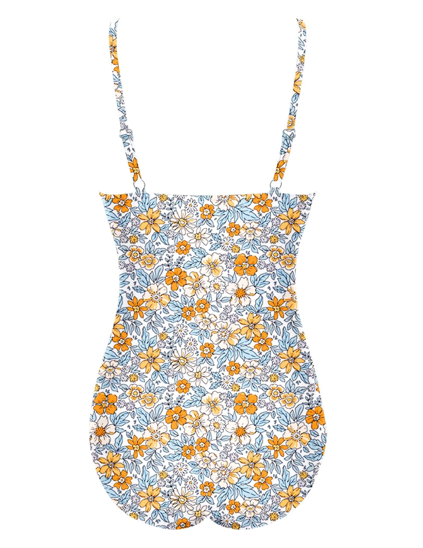 Ekouaer Maillot de Bain Une pièce Femme