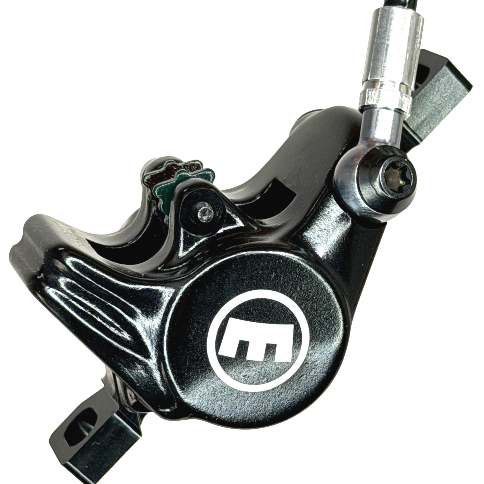 Original MT4 Hydraulische Fahrrad Scheibenbremse MTB Ebike Tour City Vorne + Hinten 160cm kompatibel mit Magura 7.S, 7.P, 7,R Bremsbelägen entlüftet als Set