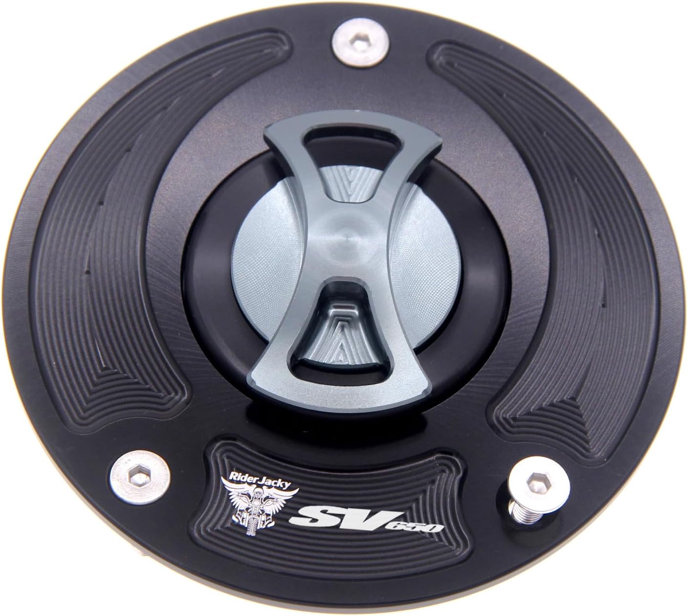 Keyless Motorcycle Fuel Gas Tank cap Cover For SUZUKI SV650/SV650S 2003-2013(2004 2005 2006 2007 2008 2009 2010 2011 2012)