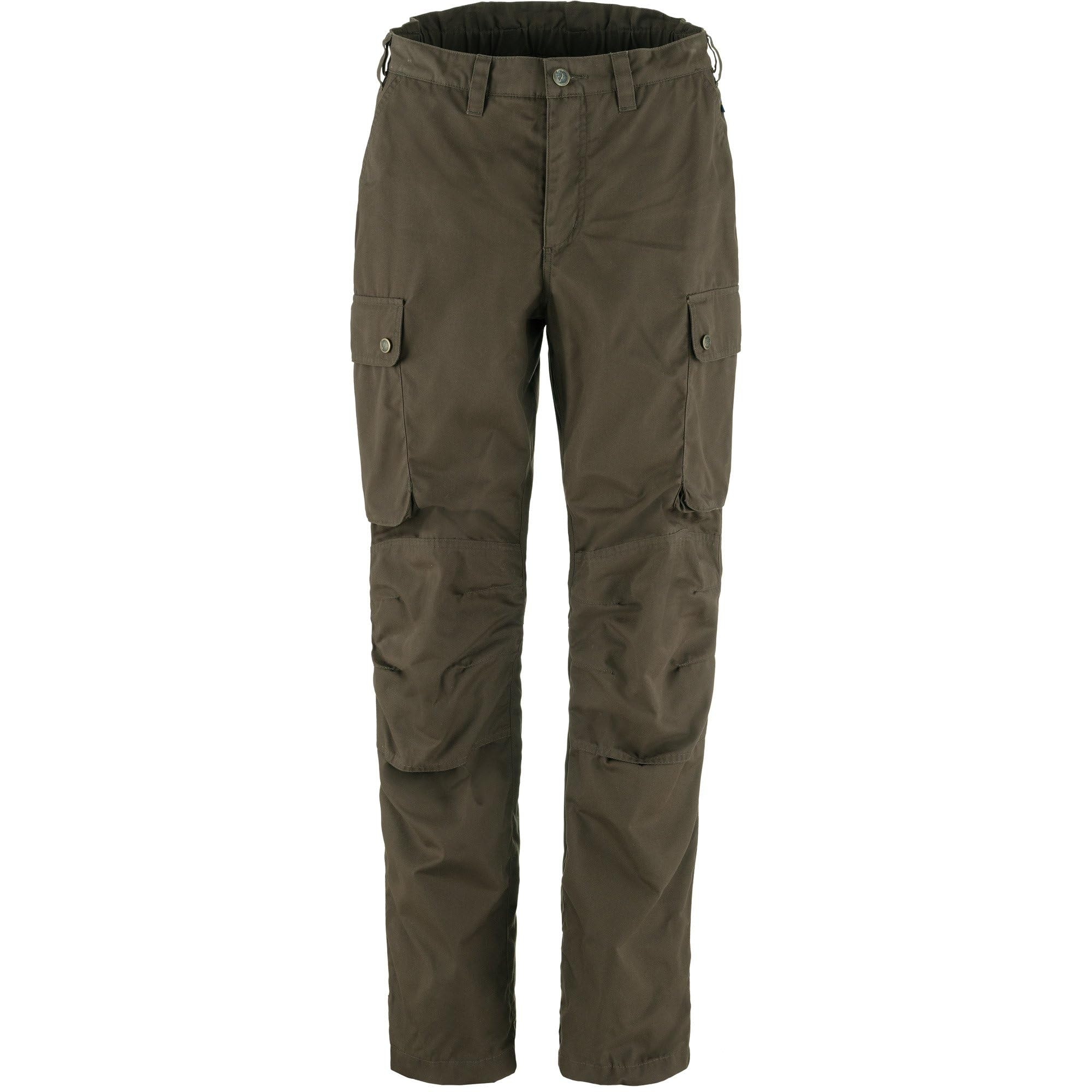 FJALLRAVEN 87185-633 Brenner PRO zimowe spodnie sportowe w spodnie sportowe damskie ciemne oliwkowe rozmiar 38/L