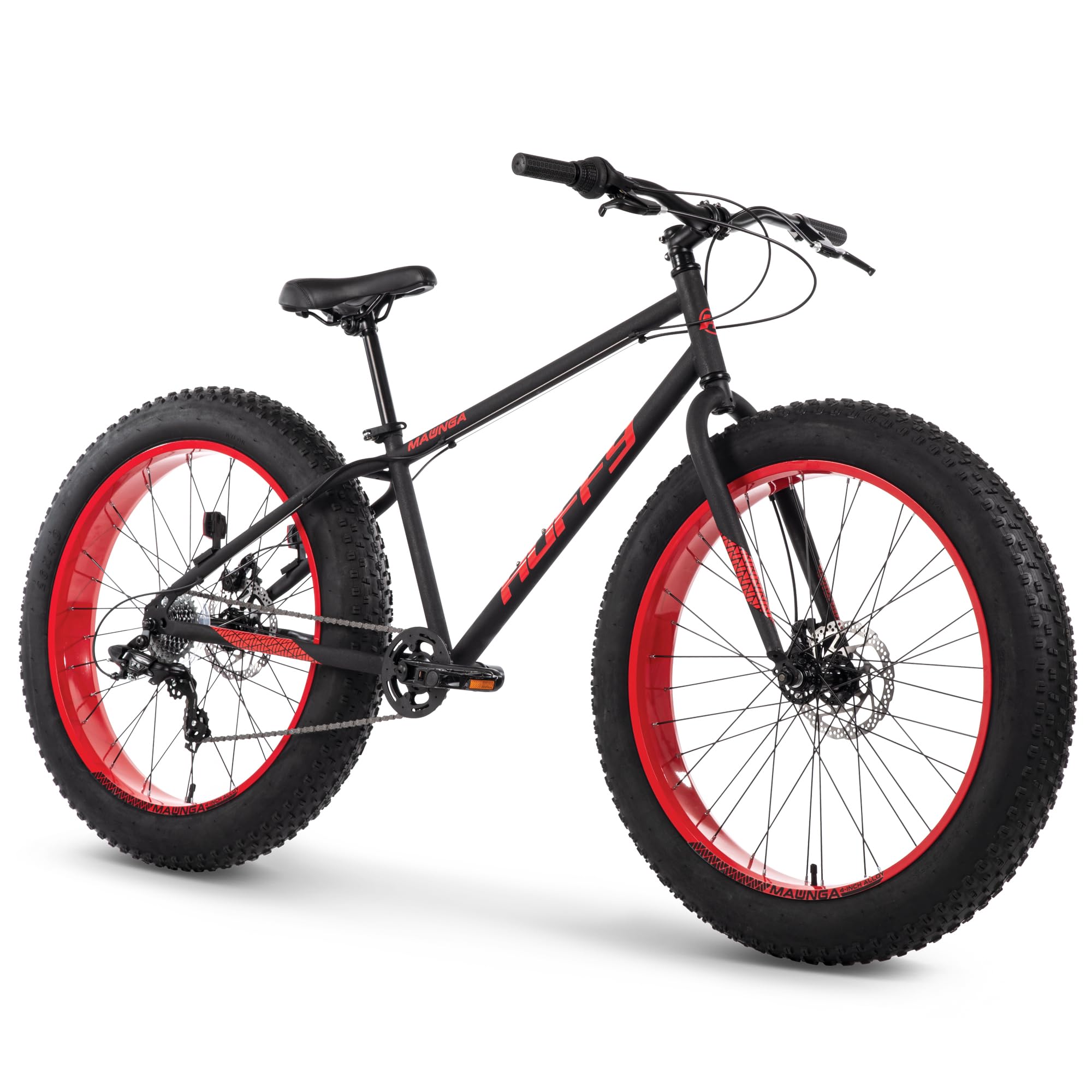 Mountain Bikes for Men, 26/27.5 Inch Sizes, Multiple Speeds, Suspension Available, Fat Tire Option, Sleek Graphics, Disc Brakes Available, Adjustable Comfort Saddle, Durable, Multiple Colors