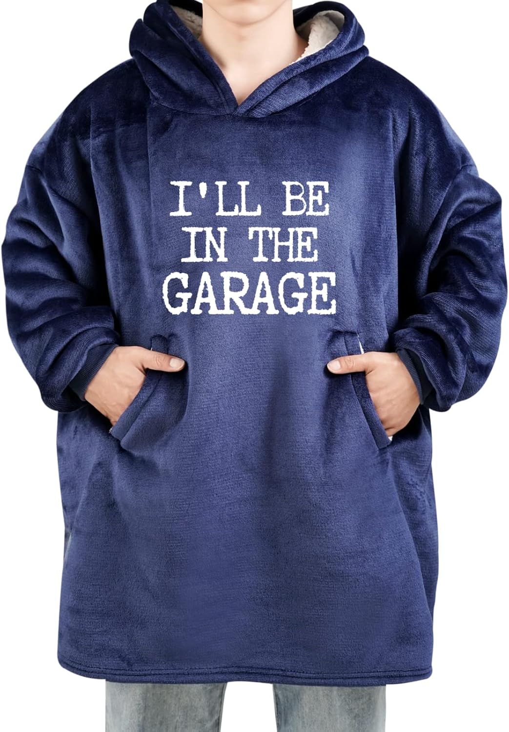 Funny Dad Joke Gifts, Car Mechanic Gifts for Men, Wearable Blanket