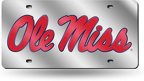 Miniatura 662 de Rico Industries Placa de matrícula de metal con incrustaciones láser de Florida Gators de la NCAA plateado,Alternativo,Negro -,Negro/Plata,Azul,azul