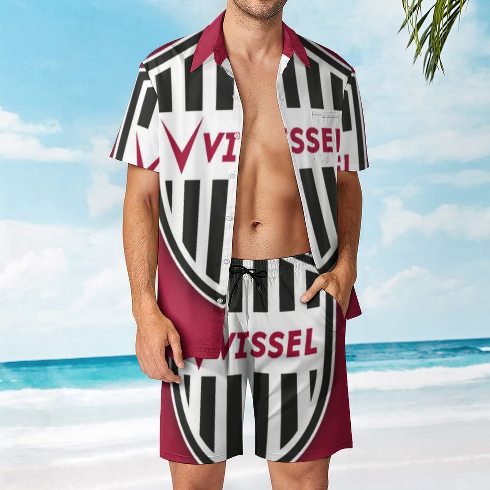 ヴィッセル神戸トレーニングウェア上下半袖セット