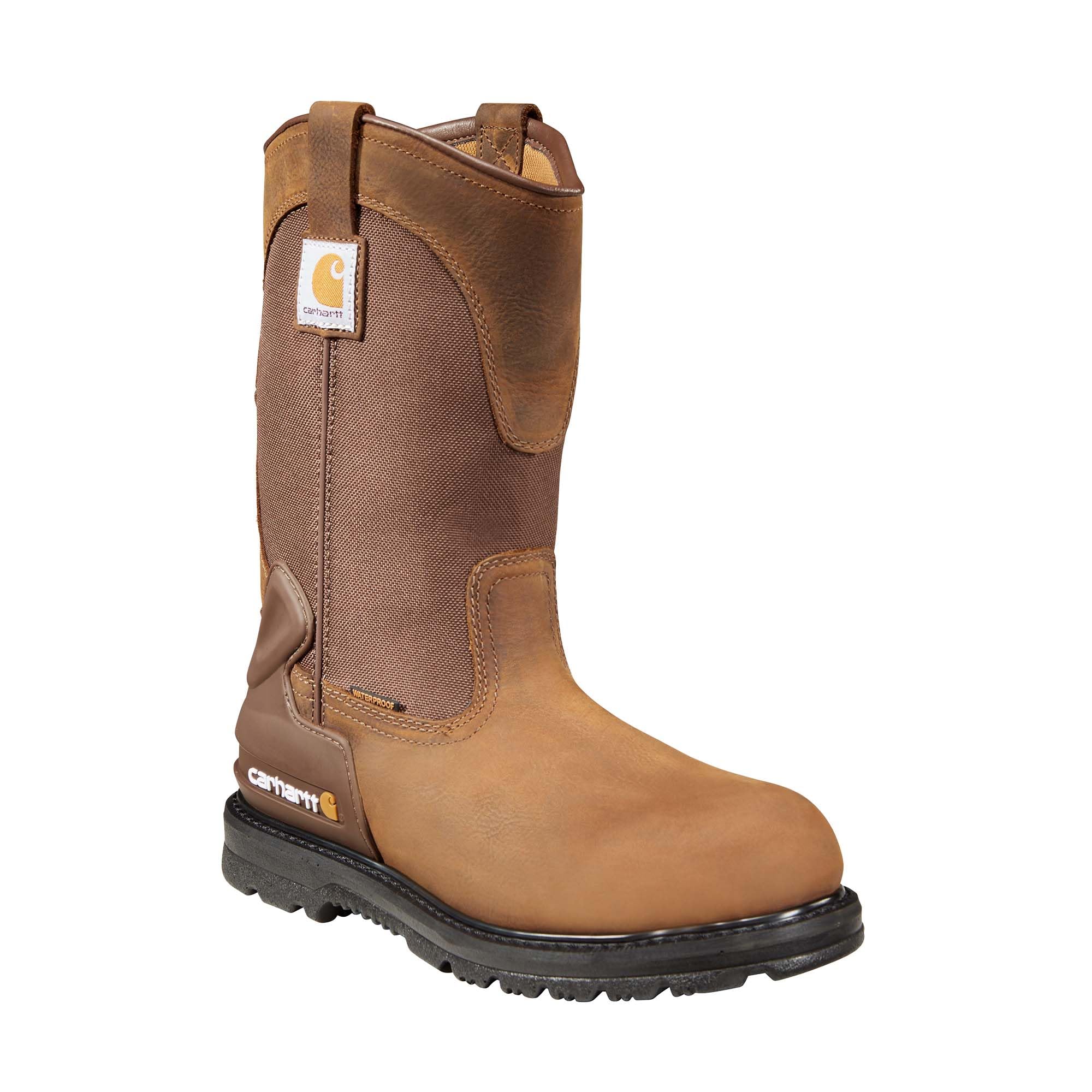 Carhartt Mężczyźni Heritage Waterproof Insulated 11" Steel Toe Wellington Cmp1259But do środka łydki