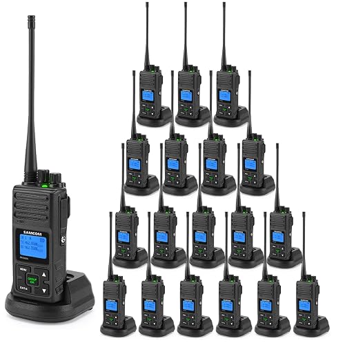 SAMCOM FPCN30A Professional Walkie Talkies Bulk 19 Packs