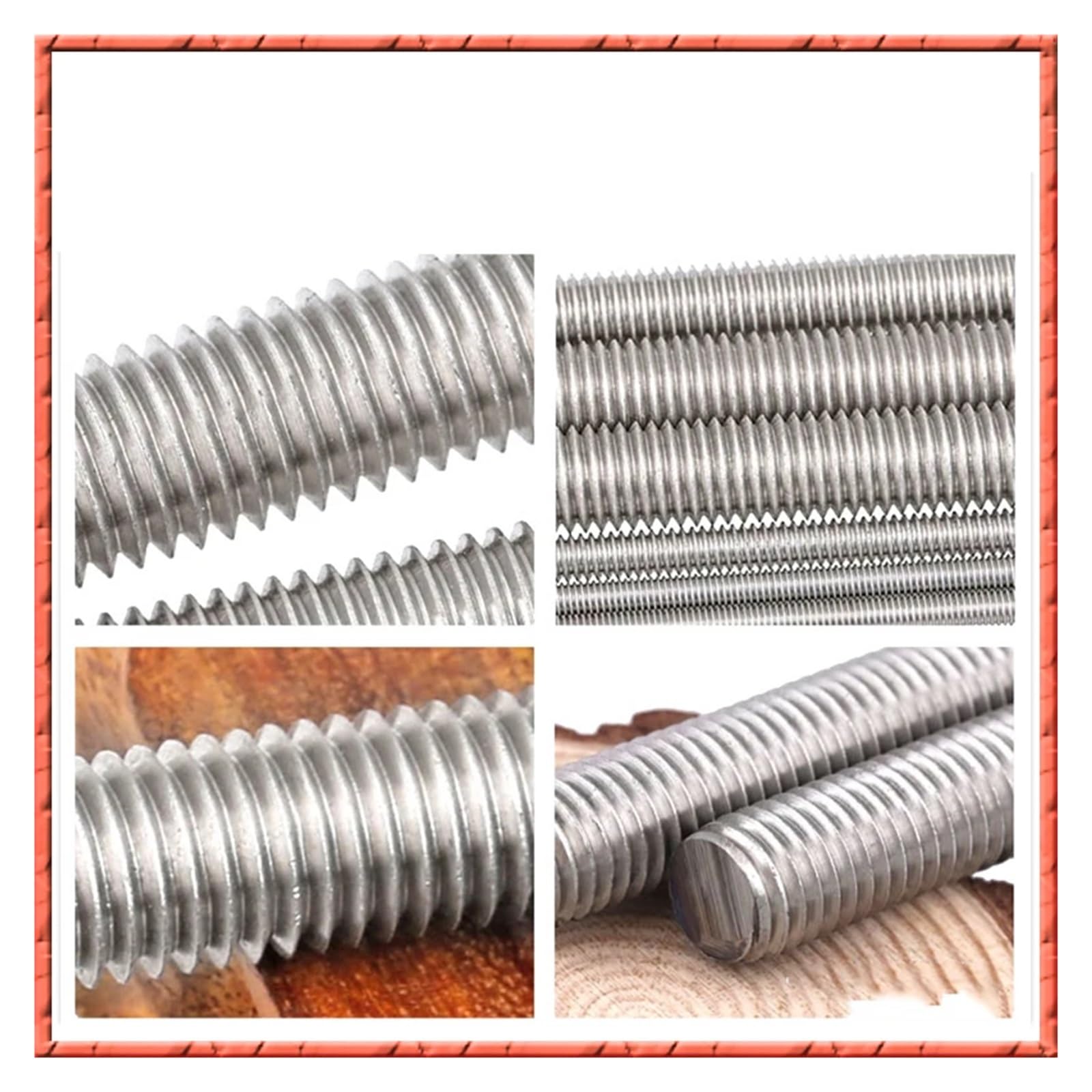 Śruba dwugłowicowa ze stali nierdzewnej, Śruby dwustronne Pręt gwintowany Stal nierdzewna DIN975 M8 M10 M12 5/20 szt. 30-150 mm(M12 (5pcs),120mm)
