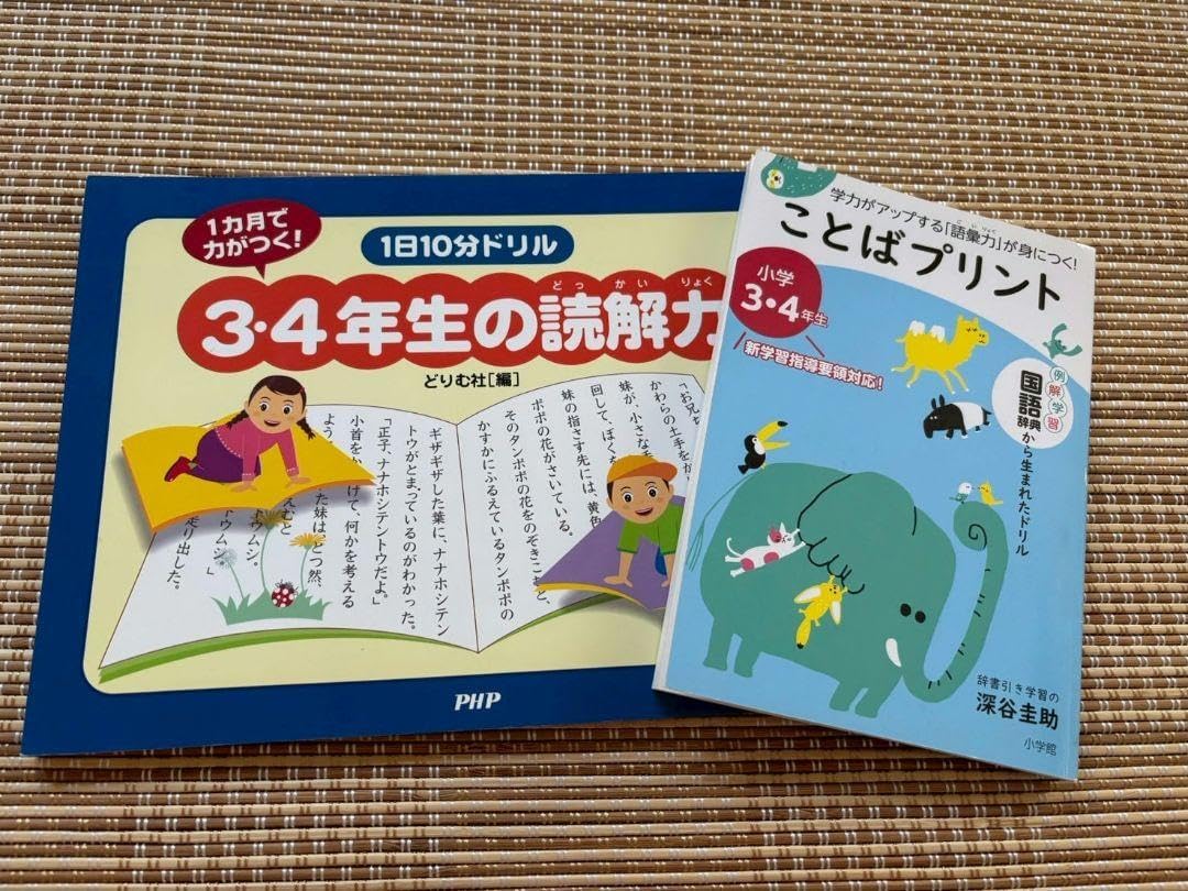 3.4年生の言葉プリント 文章力 2冊まとめ売り