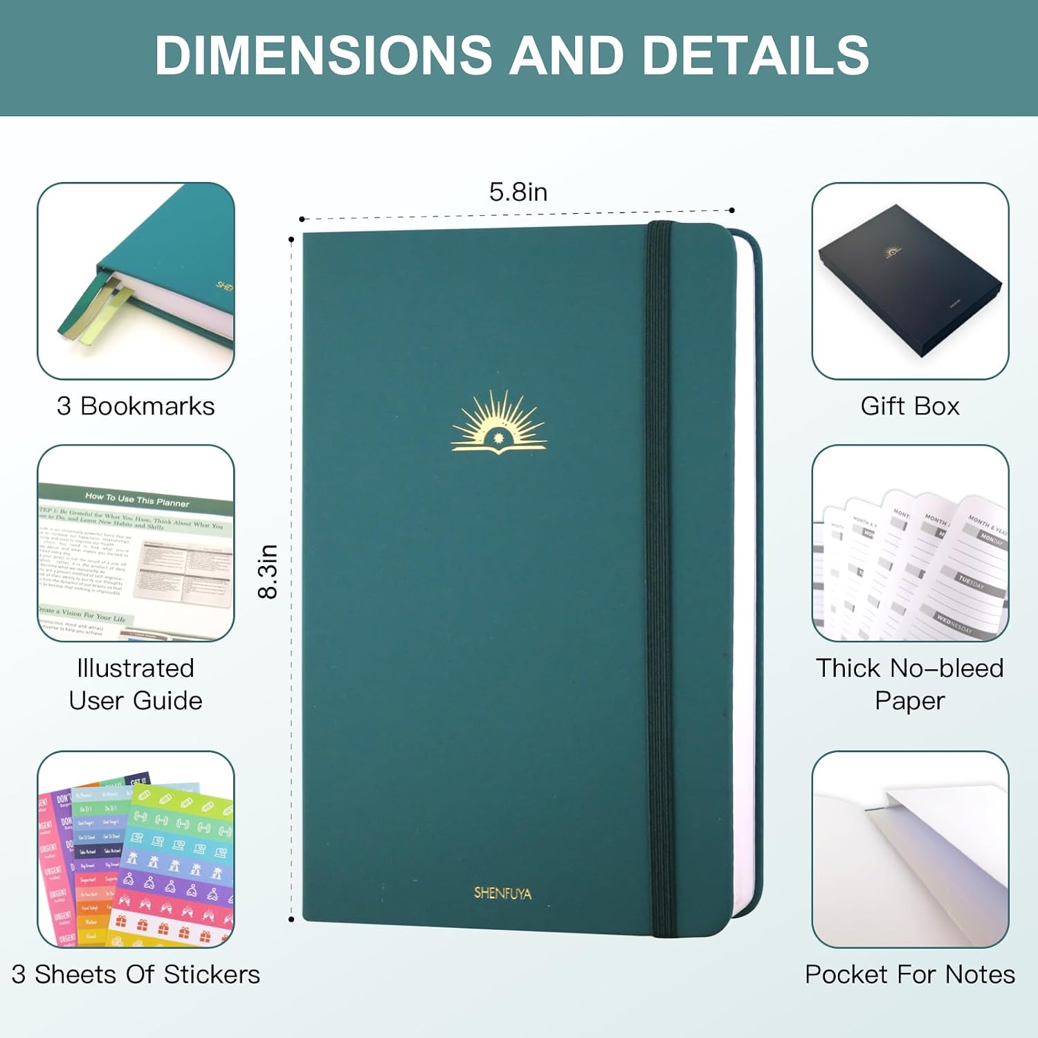 Unlock Your Potential: The Ultimate Undated Weekly & Monthly Planner Review