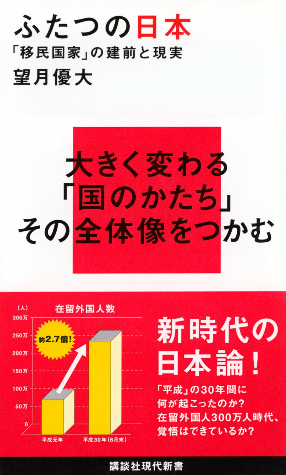 「国民国家」日本と移民の軌跡（単行本） ふたつの日本 「移民国家」の建前と現実 (講談社現代新書 2516) | 望月
