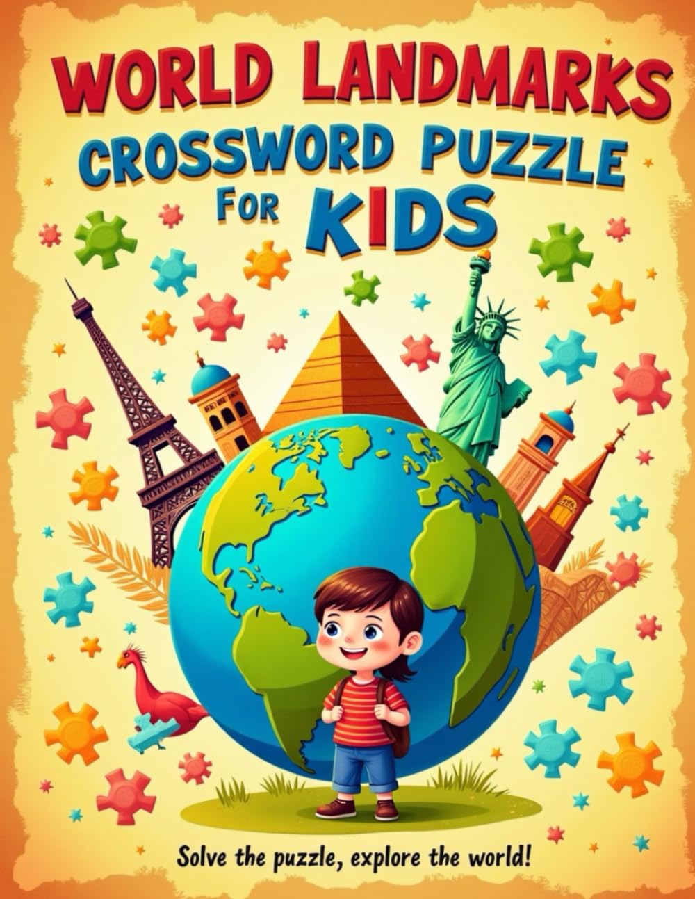 World Landmarks Crossword Puzzle for Kids