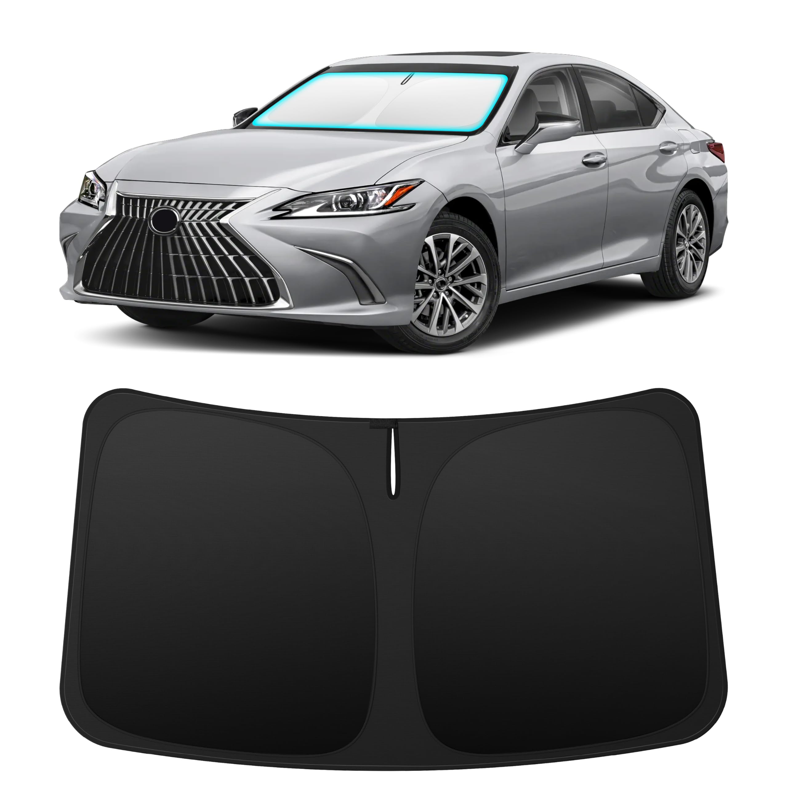 INSAUTO Custom Fit Windshield Sun Shade for Lexus ES 2019-2025