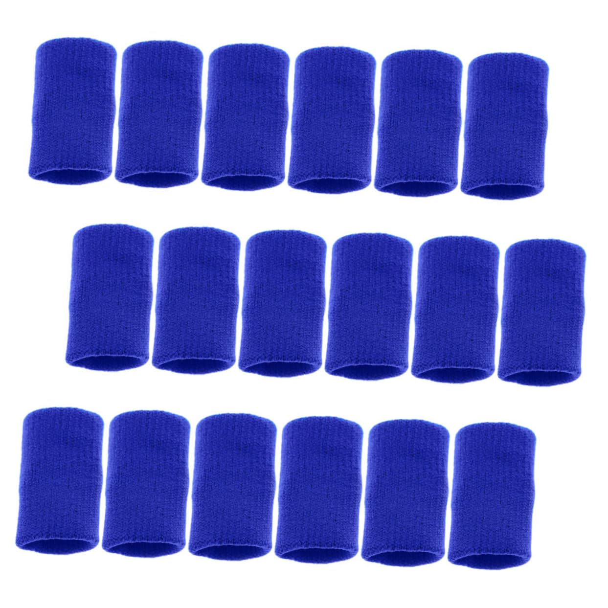 FOMIYES Elastic Finger Sleeve Nonslip Finger Cover Finger Protectors for Basketball Colorful Finger c