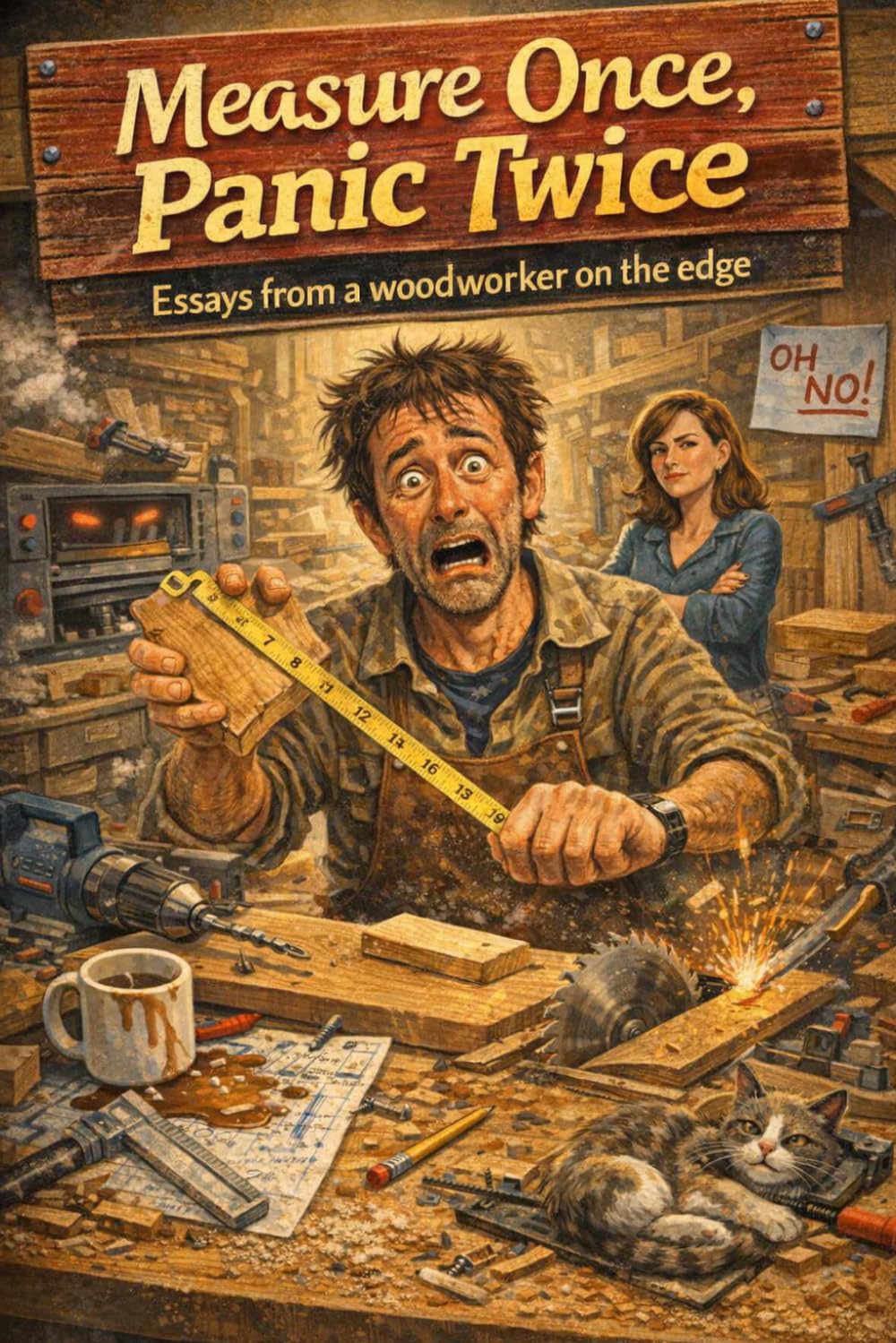 Measure Once, Panic Twice: Essays from a Woodworker on the Edge:: The Woodshop Diaries