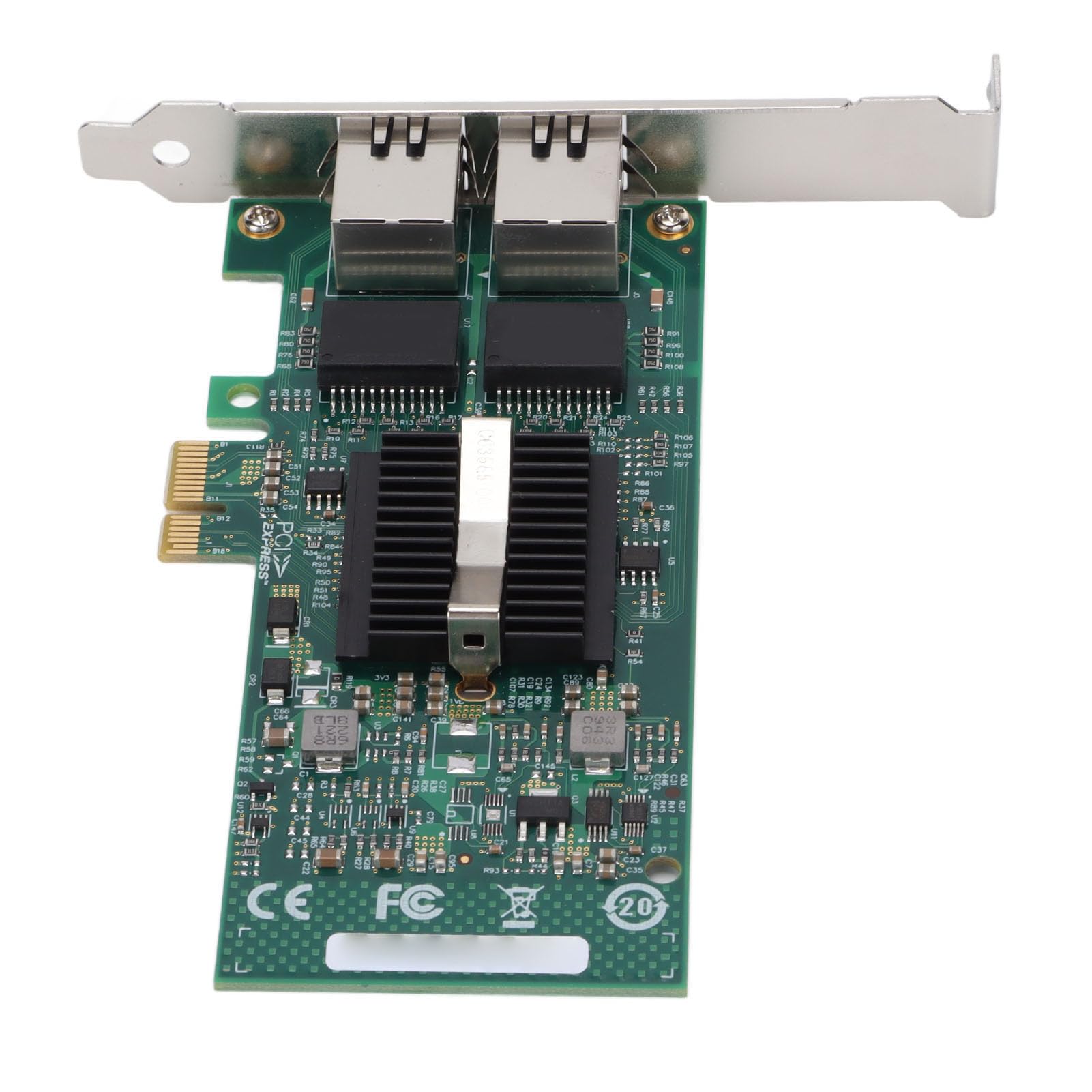 Karta sieciowa 82576 GB Chip PCI-E X1 Gigabitowy podwójny port elektryczny Komputer stacjonarny Przewodowa karta sieciowa