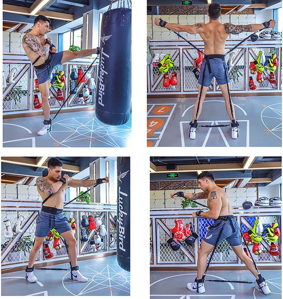 Whole Body Resistance Training Set -Strengthen and Tone Your Abdominal Muscles, Shoulders, Arms and Legs