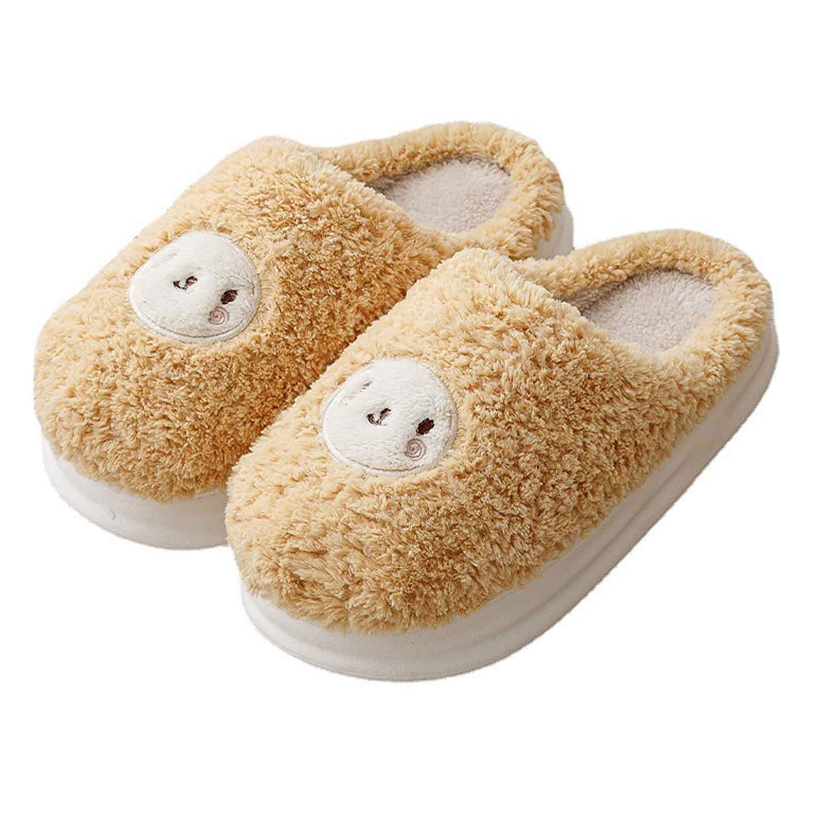 Pantoufles en mousse à mémoire de forme pour femmes | Chausson de maison doux
