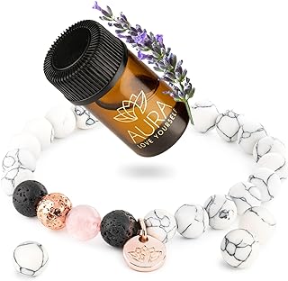 Lava Diffuser Bracelet with Lava Rock Beads