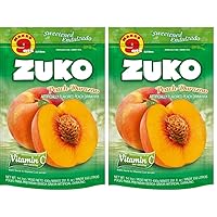 Vista 44 de Zuko Bebida instantánea en polvo naranja Paquete familiar No necesita azúcar Vitamina C 14.1 onzas (paquete de 6)