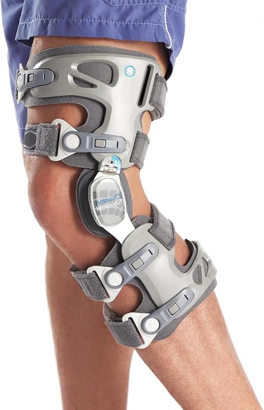 Game Changer Unloader Left Knee Brace - Lightweight, Low Profile OA Knee Brace for Arthritis Pain and Support - Premium Knee Support for Medial and Lateral Knee Pain (Left)
