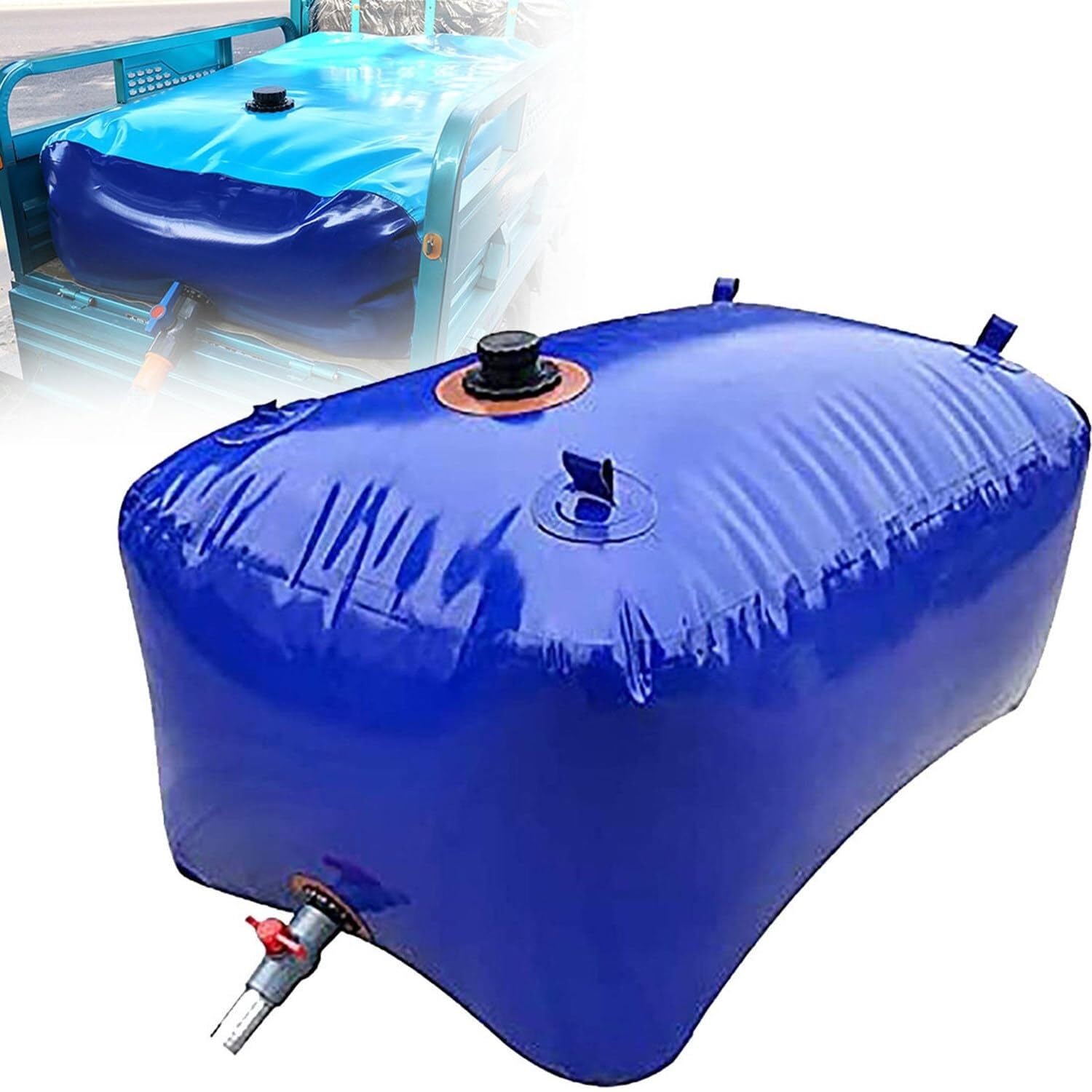 Serbatoio acqua flessibile Serbatoio flessibile for acqua Ba ispessito pieghevole montato su veicolo utilizzato for antincendio/edilizia/traffico giardino esterno portatile Pre-loading bag for bridges