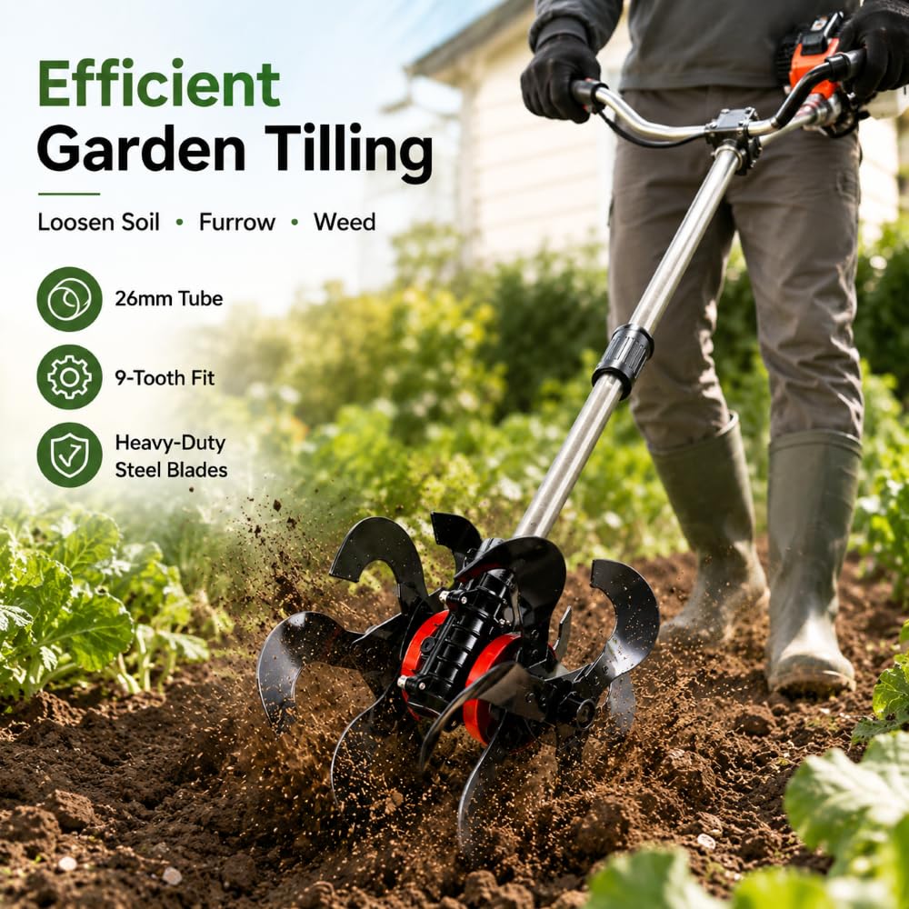 Cultivateur pour BRAST 5in1, Accessoire de binage et de désherbage