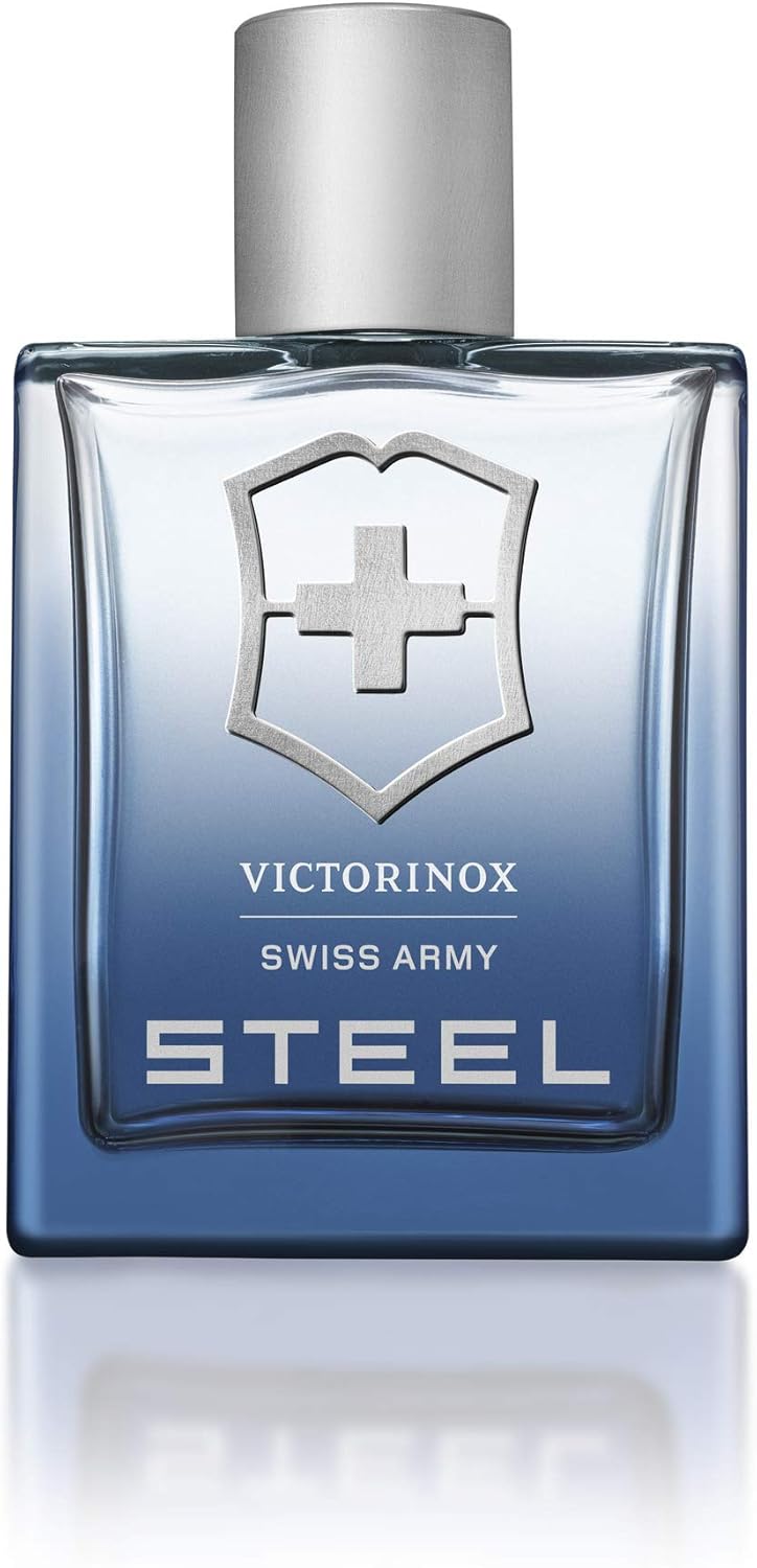 Swiss Army Victorinox Steel for Men - Eau De Toilette Spray, 3.4 ounces - Image 3