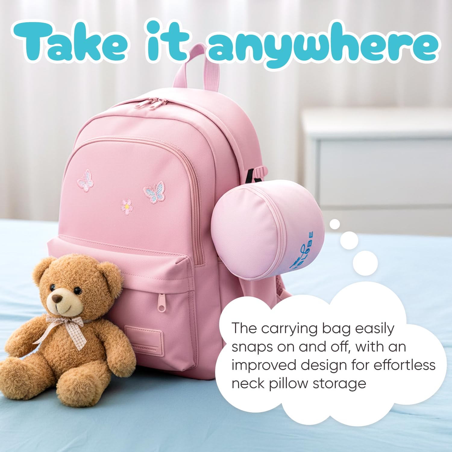 Cushion Baby™ | Oreiller de voyage anti-torticolis