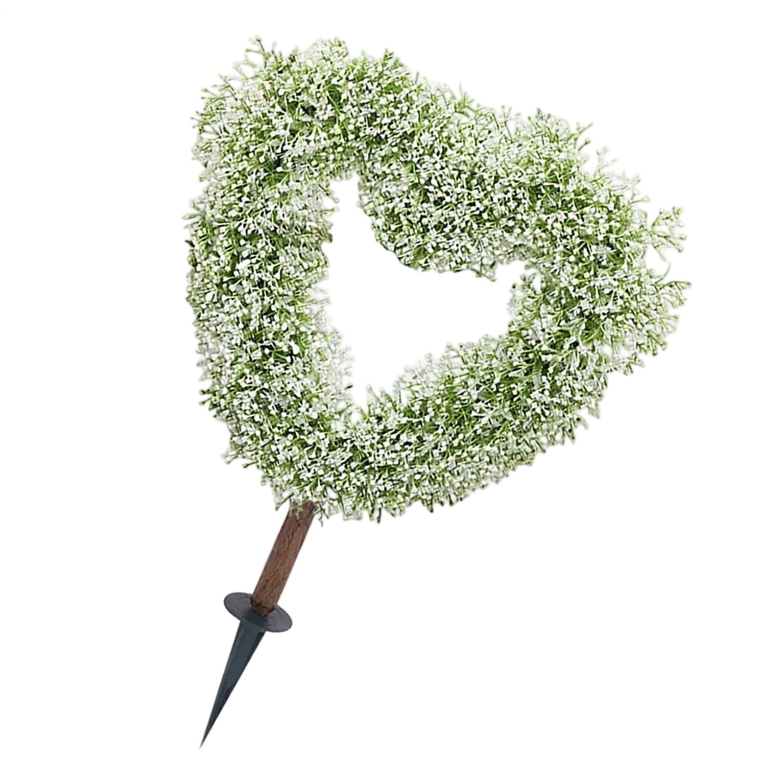 Topiaire en forme de cœur en buis pour sublimer votre balcon ou terrasse fleurie