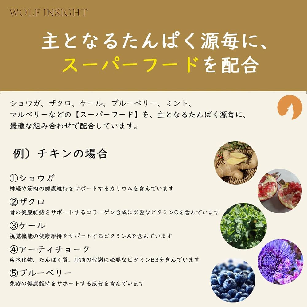 ウルフインサイト エンハンスト ダック 成犬用 12kg Amazon.co.jp: 【スーパーフード配合】ウルフインサイト