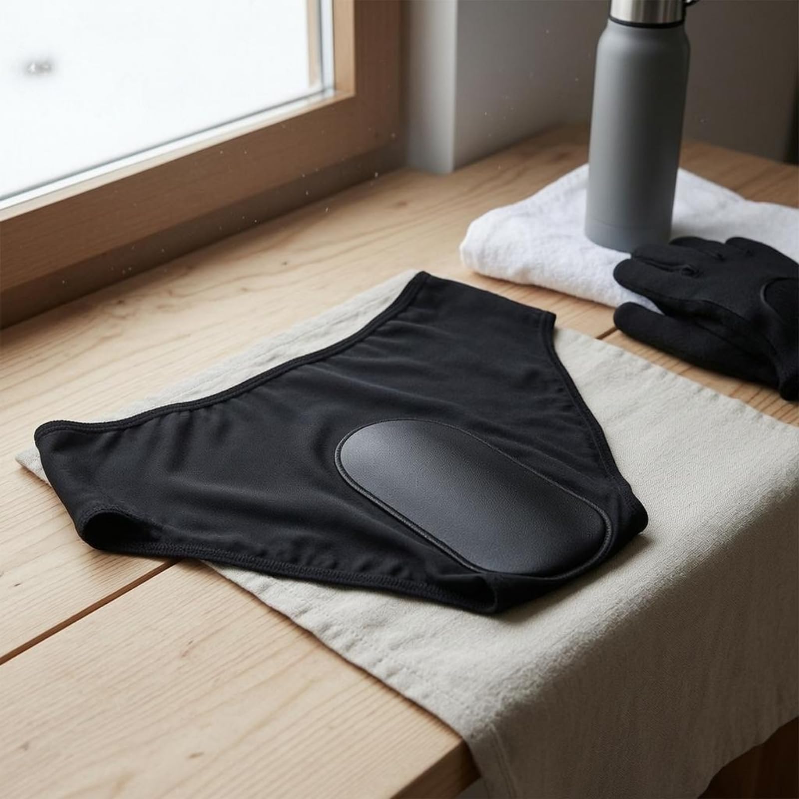 predolo Short Protection Rembourré Extensible Short Protection en Silicone pour Ski, Patinage