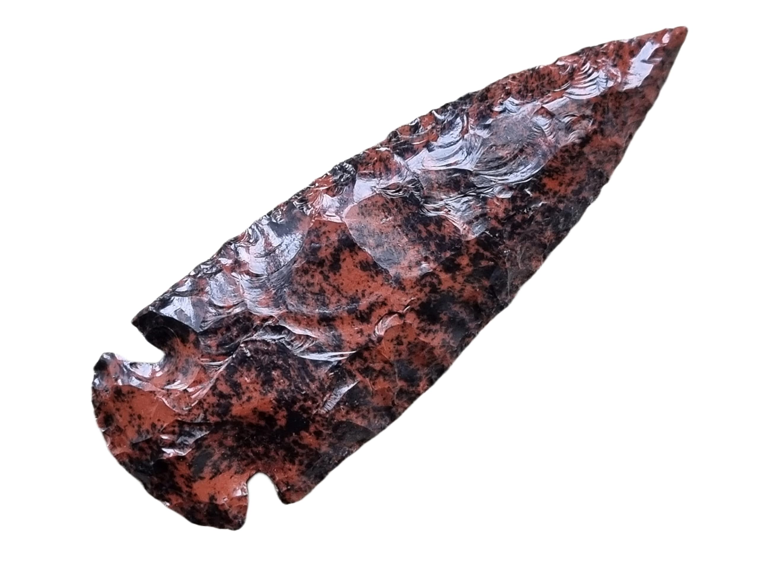 Generisch Mogano Obsidian - Punta a freccia da 9 cm fino a 11 cm