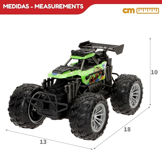 Foto 4 de 7 de ColorBaby Speed & Go Set 2 Monster Truck, Colores llamativos, Coches de Carreras, Coches de fricción