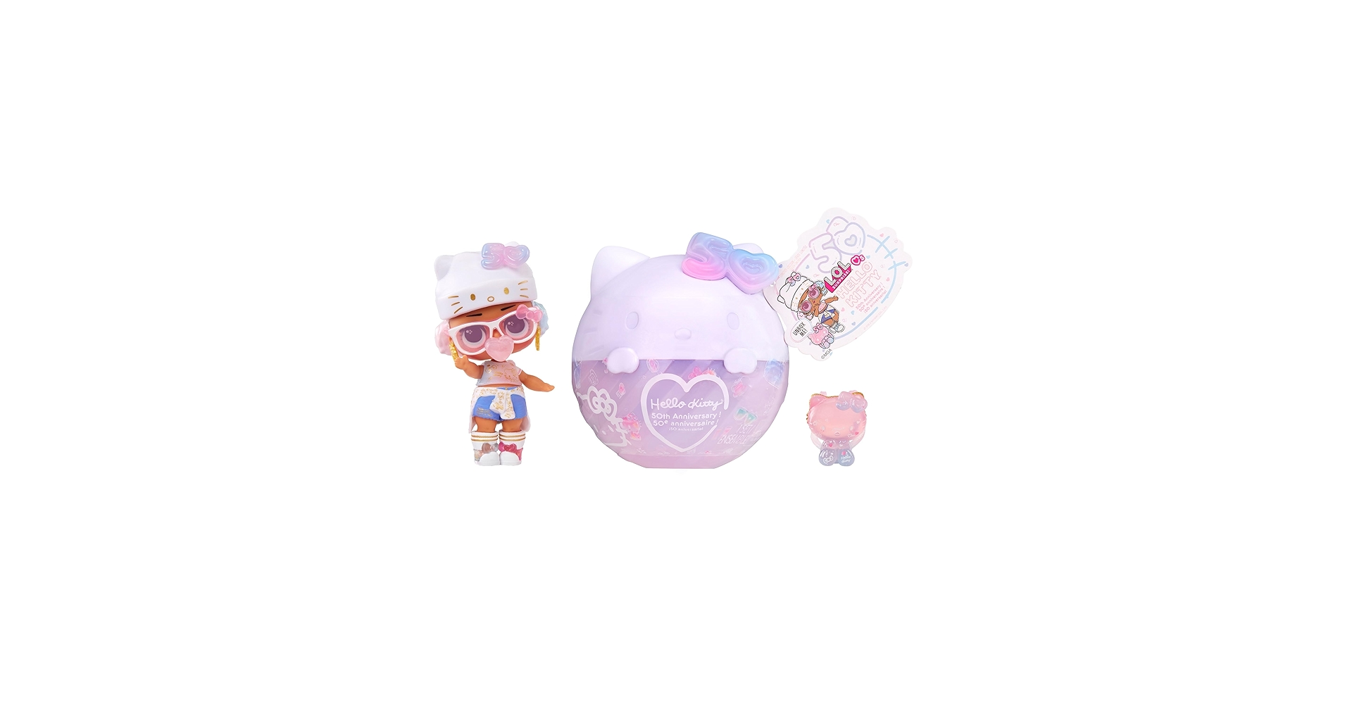 LOL Surprise! Fairies ハローキティ型　50周年　セット Amazon.com: LOL Surprise Tots Miss Pearly Doll with 7