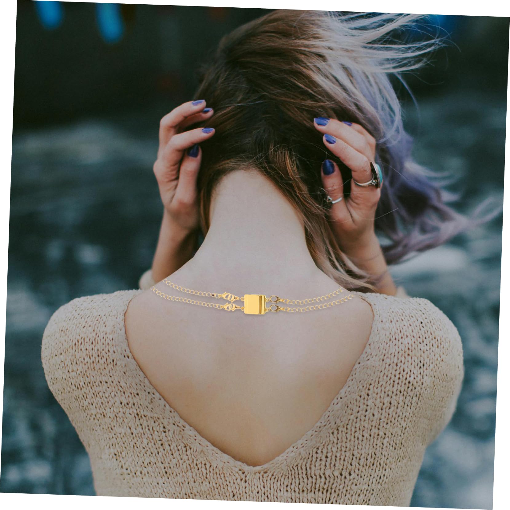 Lurrose 3juegos Conectores De Collar Juego Extensores y Ganchos Para Bisutería Separadores Para De Múltiples Accesorios De Joyería Para y Pulseras