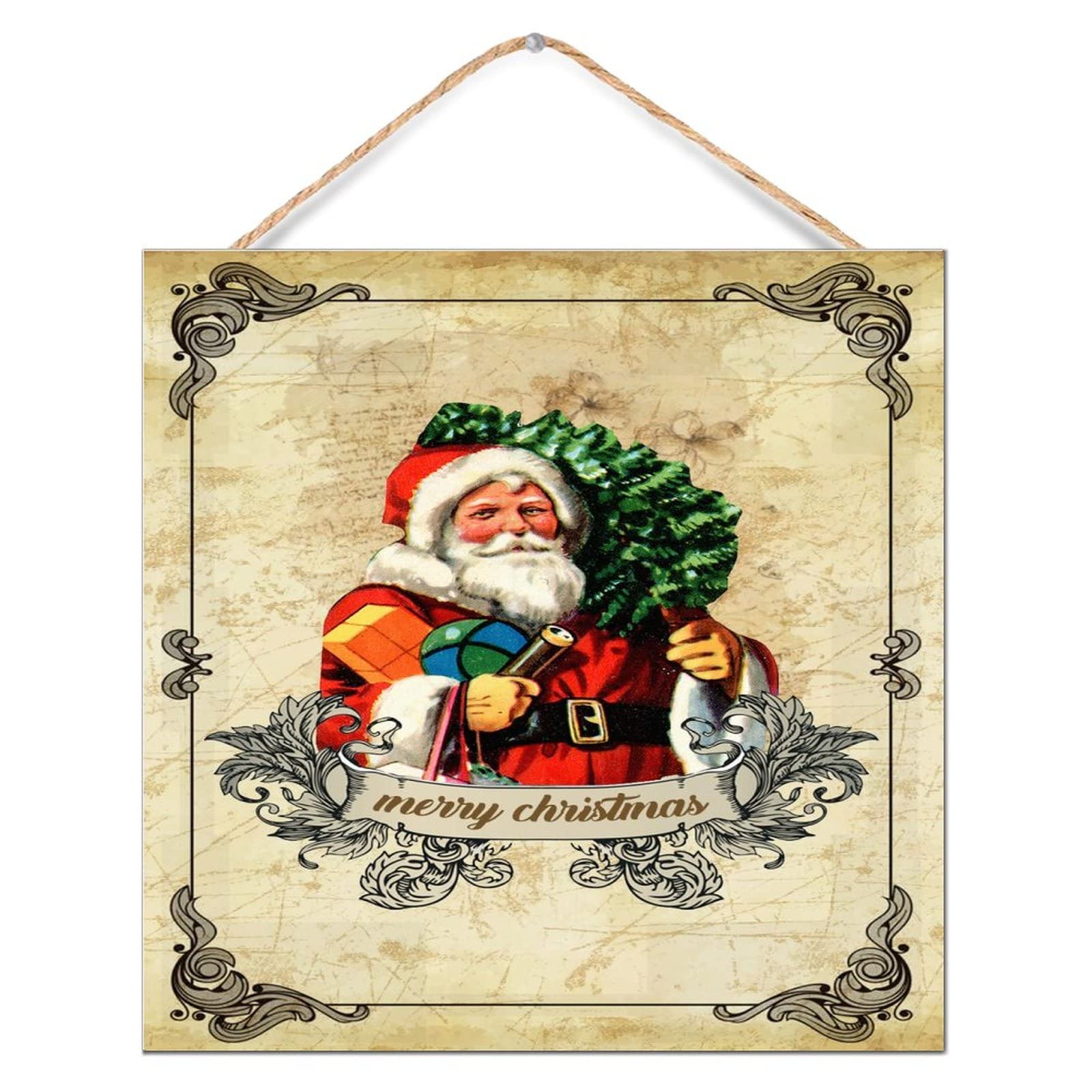 Panneau personnalisé Père Noël et renne pour raviver vos souvenirs