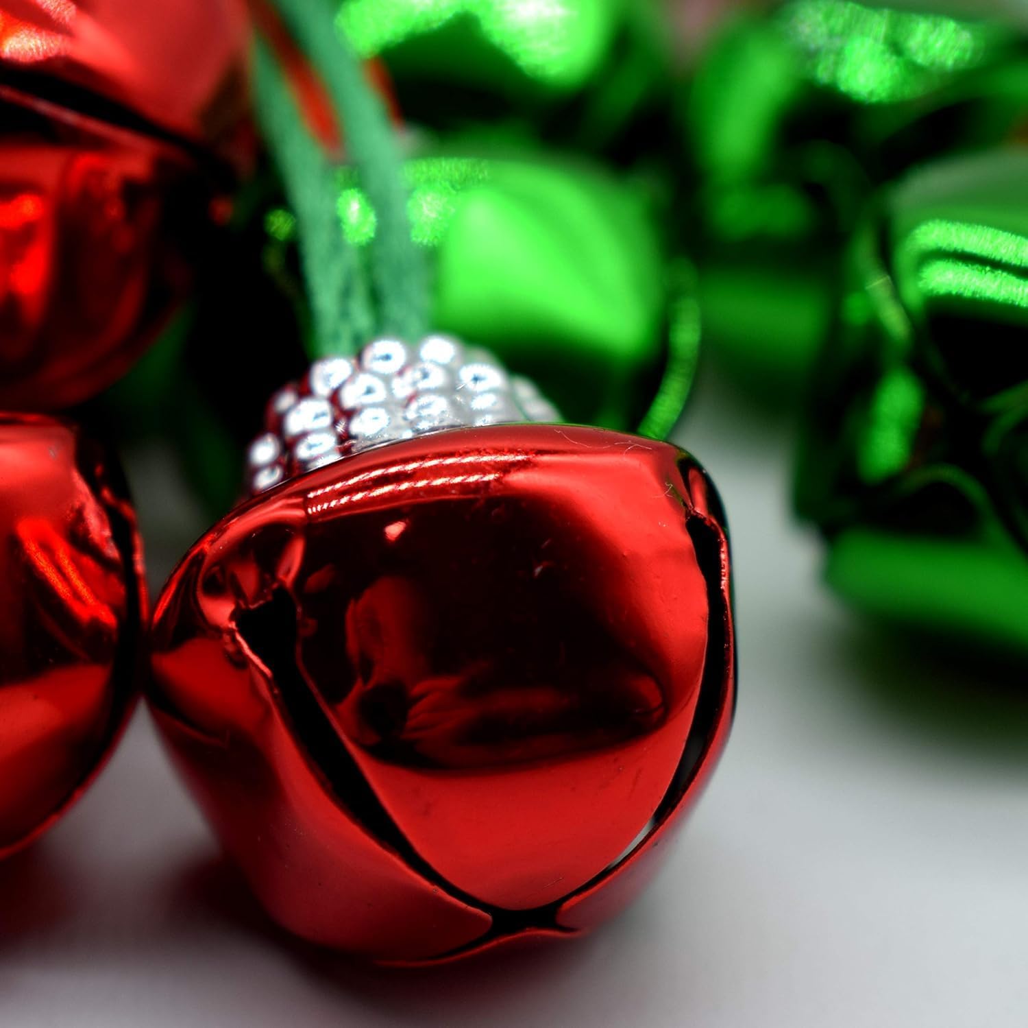 CROKZ Jingle Bell Necklaces Christmas Bell Necklaces Large Golden Bell Necklace for Christmas /1250 (Color : Color 6), 12512