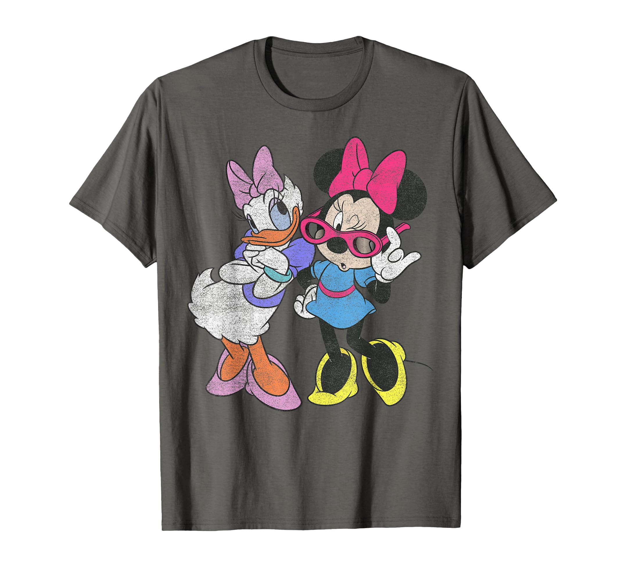 Mickey And Friends Daisy & Minnie Fashion Short Sleeve T-Shirt