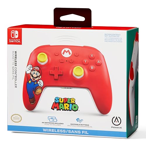 Miniatura 9 de PowerA Wireless Controller for Nintendo Switch - Mario Joy