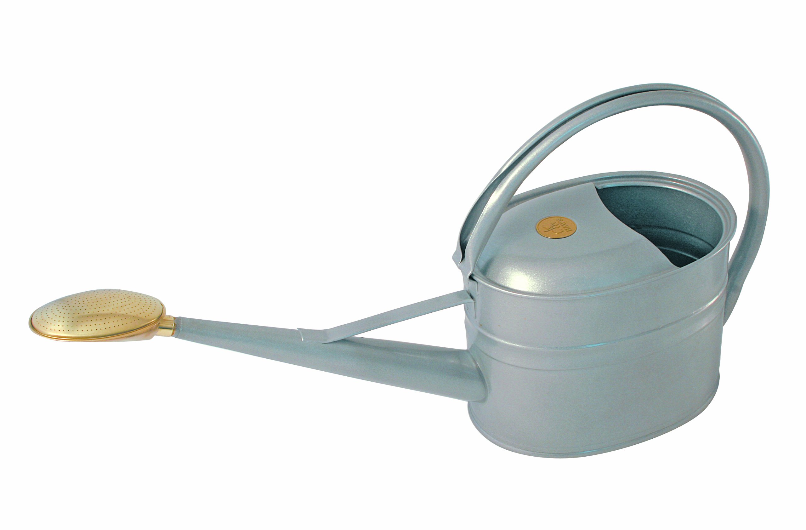 Buy Bosmere Haws Slimcan Metal Watering Can with Oval Rose, 1.3Gallon