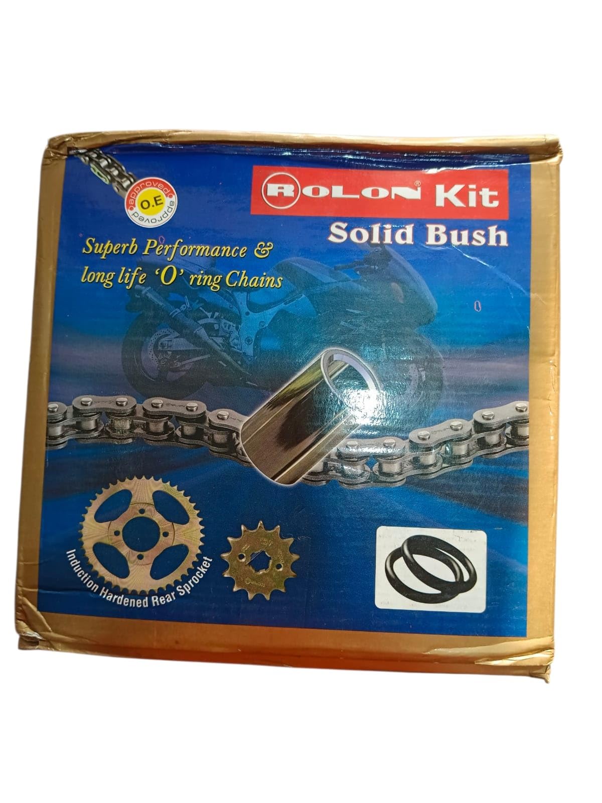 Solid Bush Chain Sprocket Kit Compatible with Xtreme 200R/200S/XPULSE 200T, 106L/13T/37T(4H)-picture-15